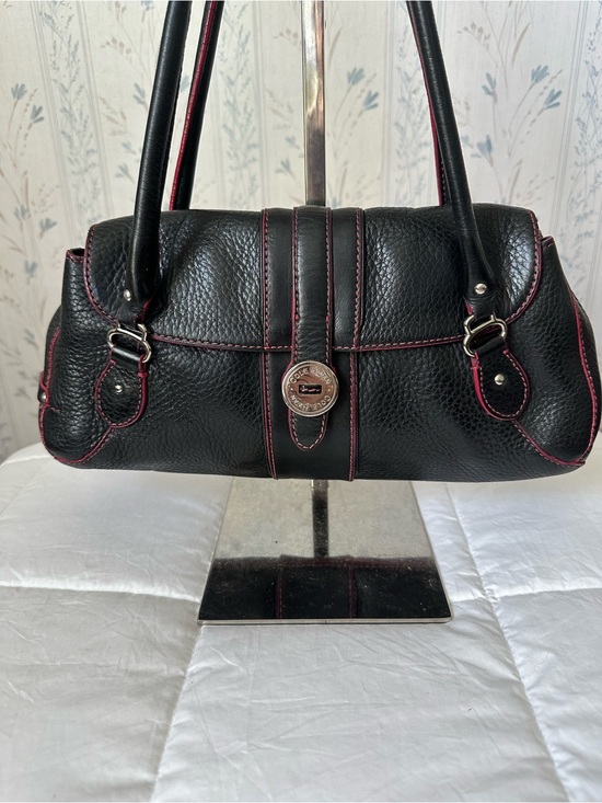 Cole Haan Handbags - Cole Haan Navy Leather Shoulder Bag